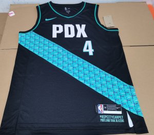 NBA 4 Thybulle Blazers 22-23 city Maillot imprimé